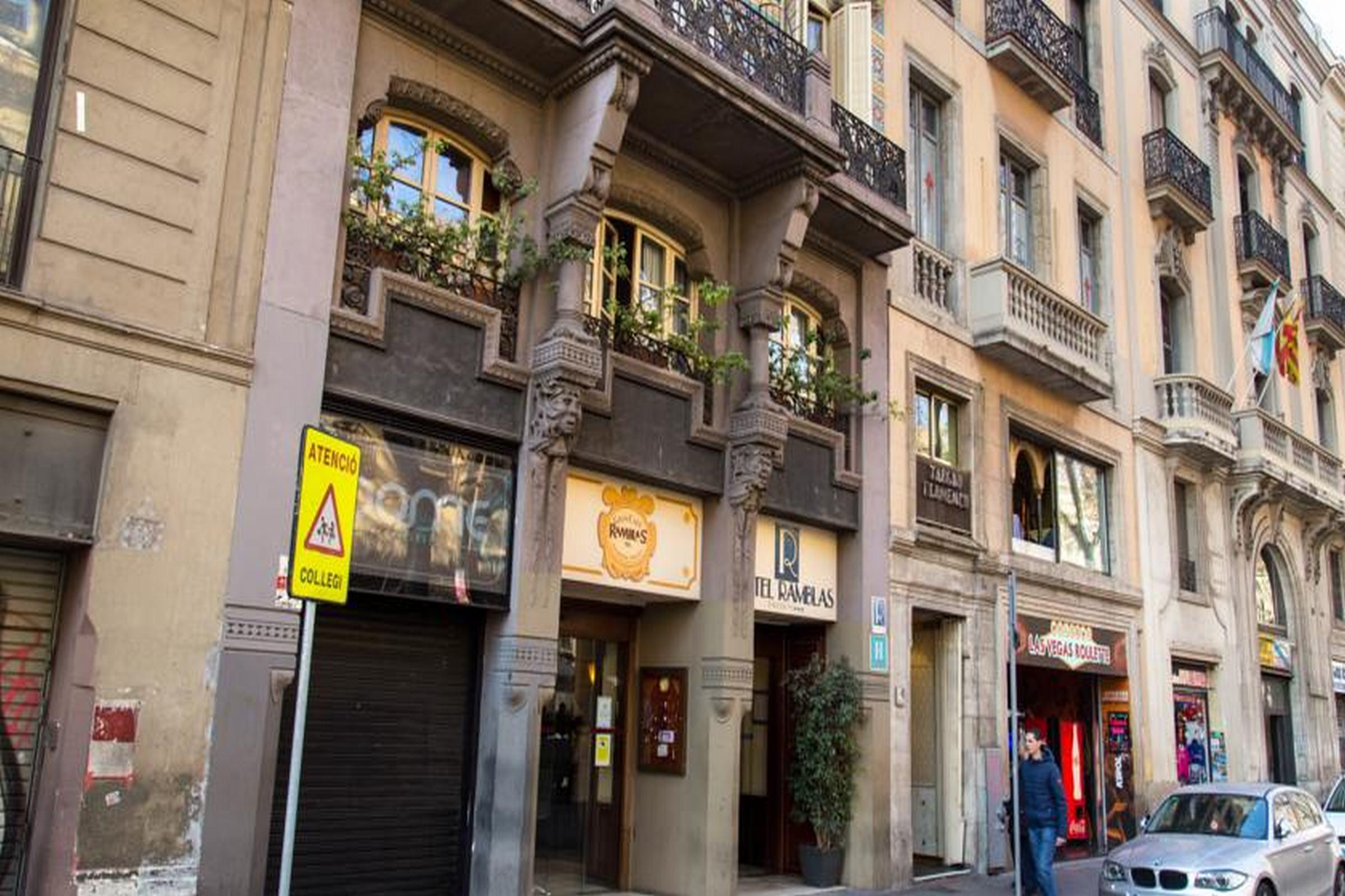 Ramblas Hotel Barcelona Exteriér fotografie