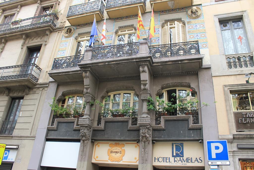Ramblas Hotel Barcelona Exteriér fotografie